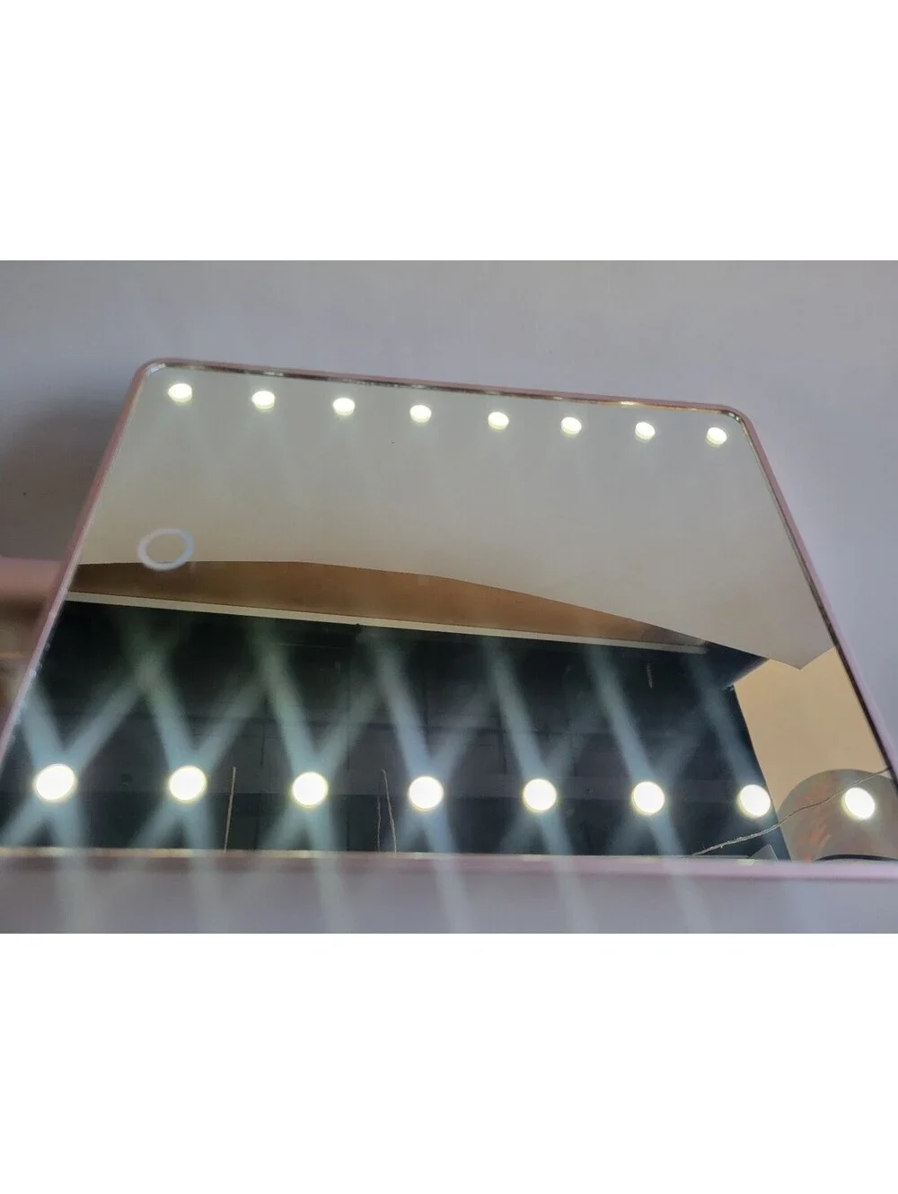 Spa Glamour 10x Magnifying mirror 16 LEDs Lights Makeup Mirror with Removeable